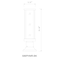 Z-Lite Glenwood 1 Light Outdoor Pier Mounted Fixture, Black & Clear 586PHMR-553PM-BK - alternate 8